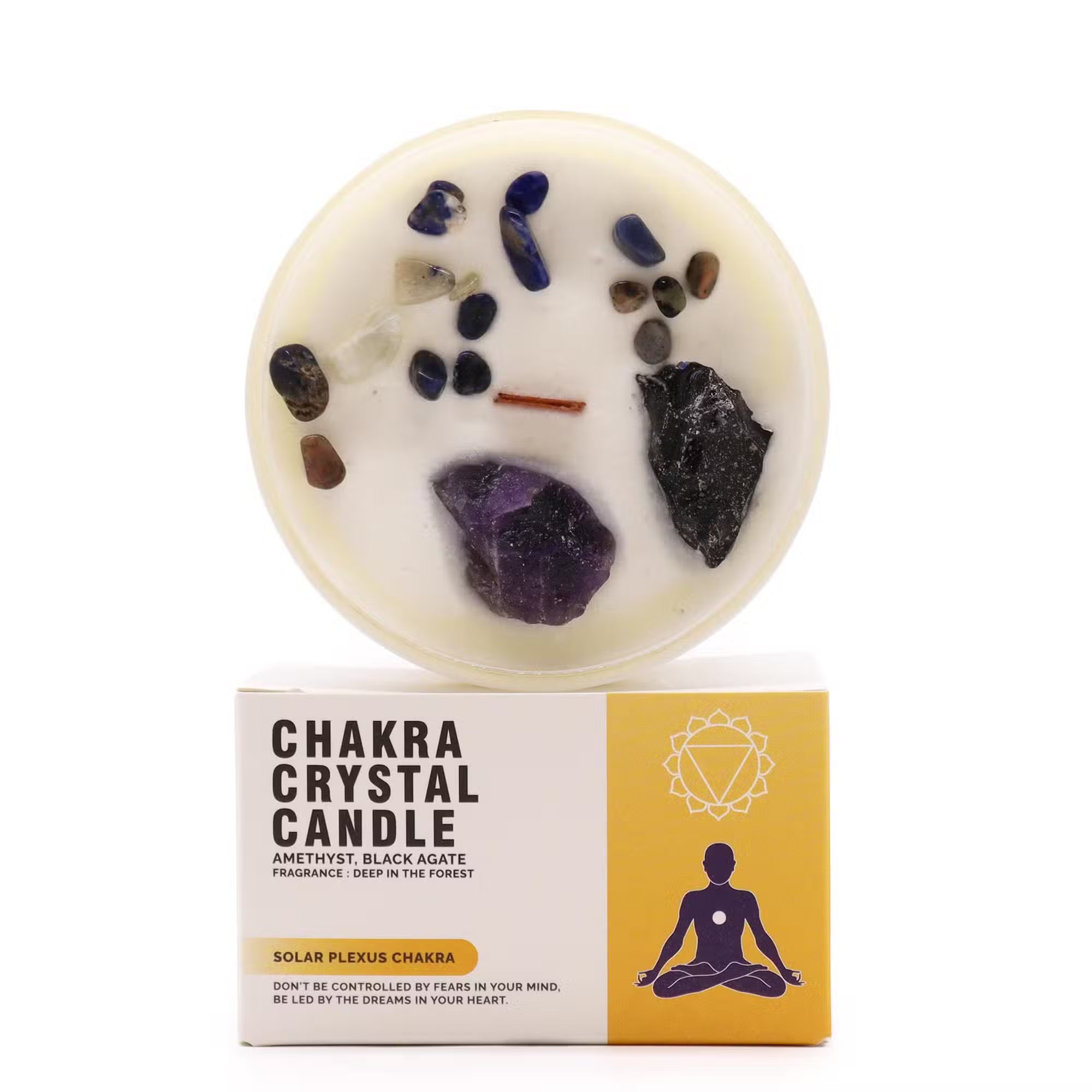 Chakra Crystal Candles - 7 varieties