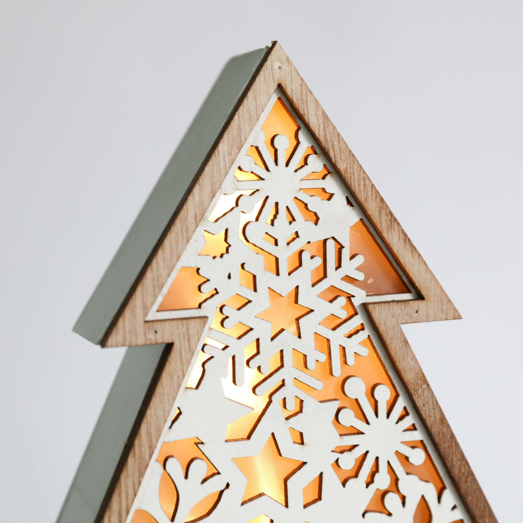 LED Wooden Christmas tree