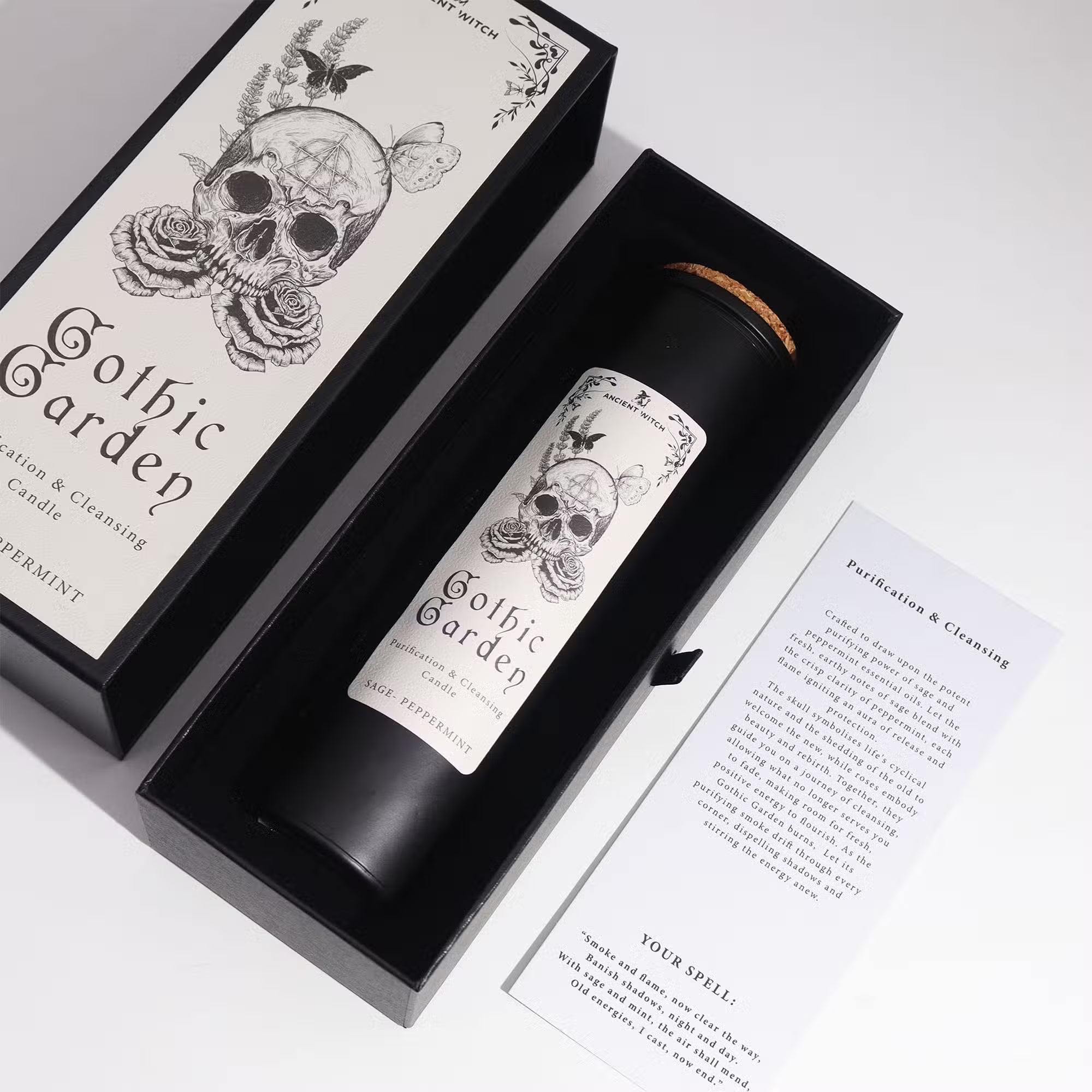 Ancient Witch Ritual Candles - Gothic Garden