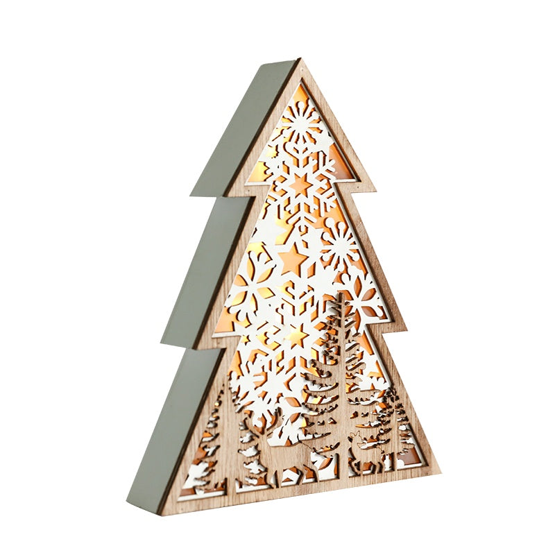 LED Wooden Christmas tree