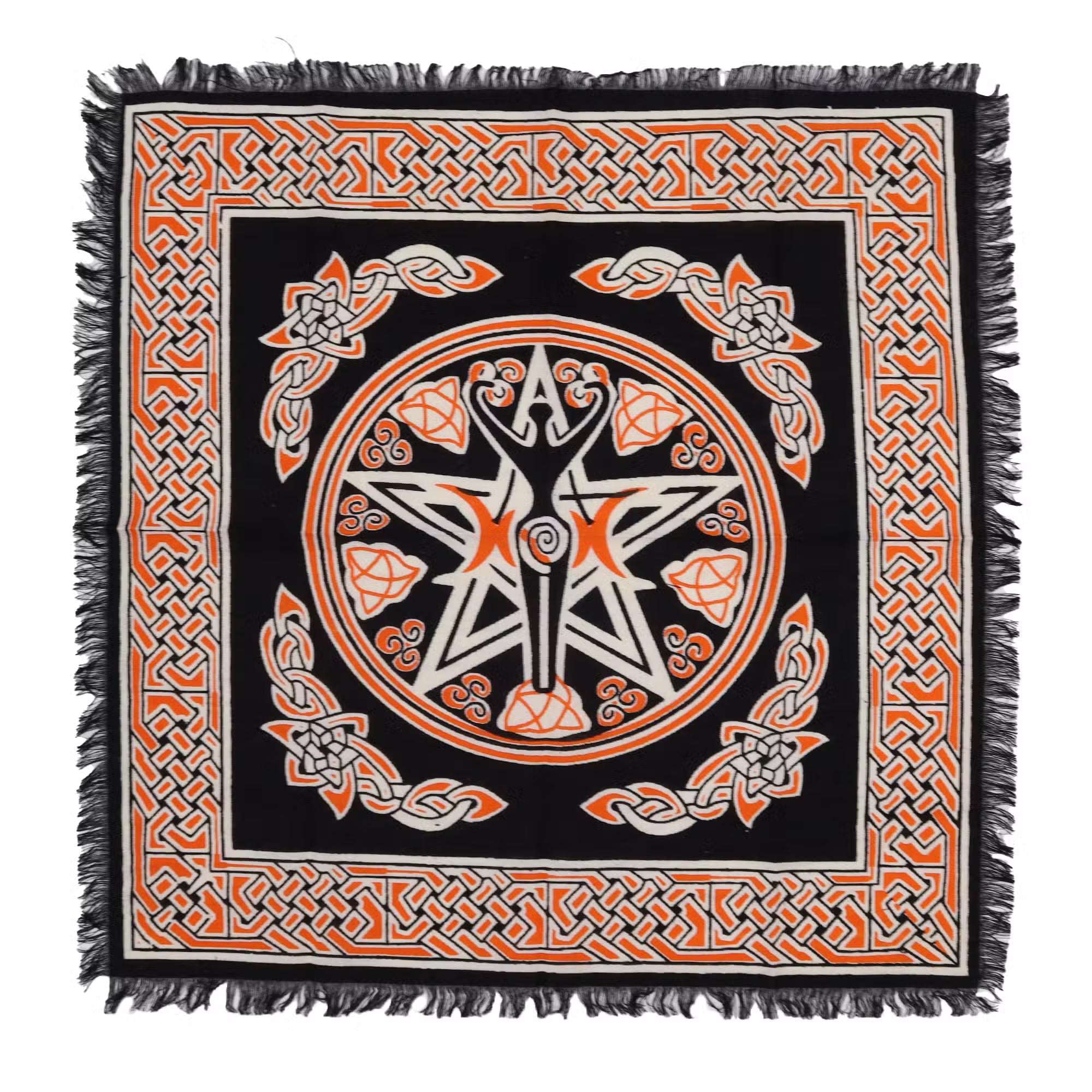 Esoteric Fringed Altar Cloth - Earth Mother