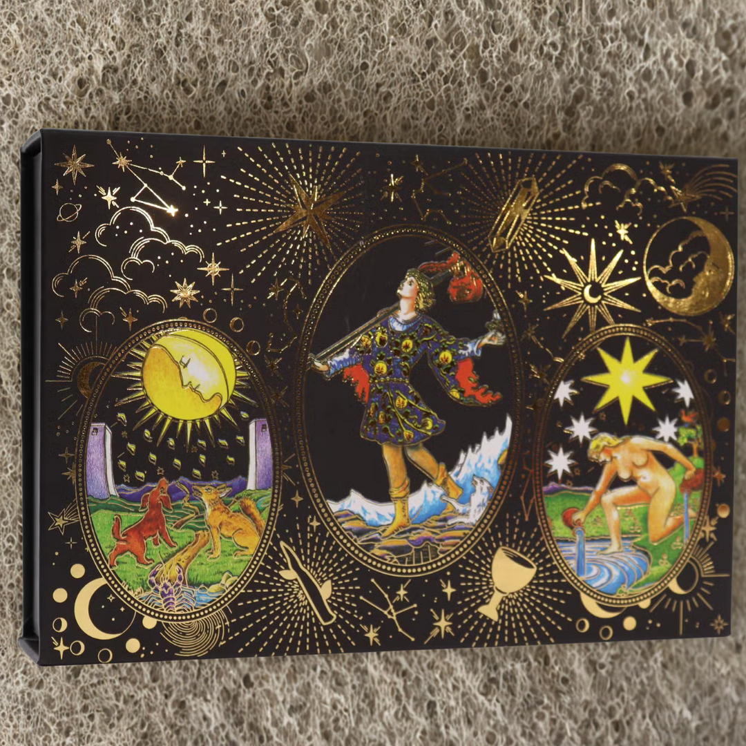 Gold Foil Tarot - Let the Magic Begin - Gift Set