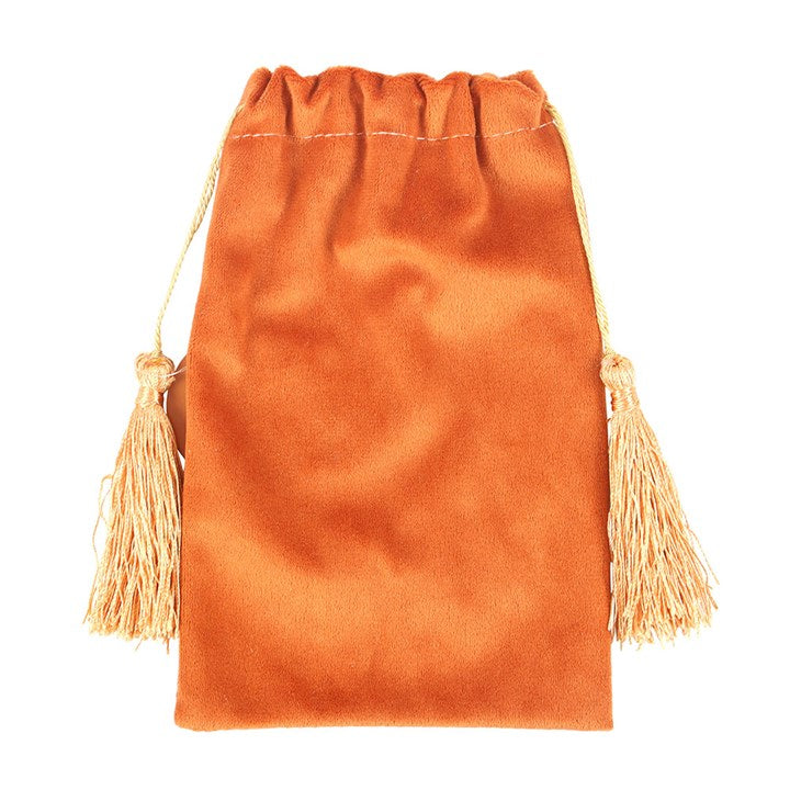 Wheel of Life Tarot Card Velvet Bag