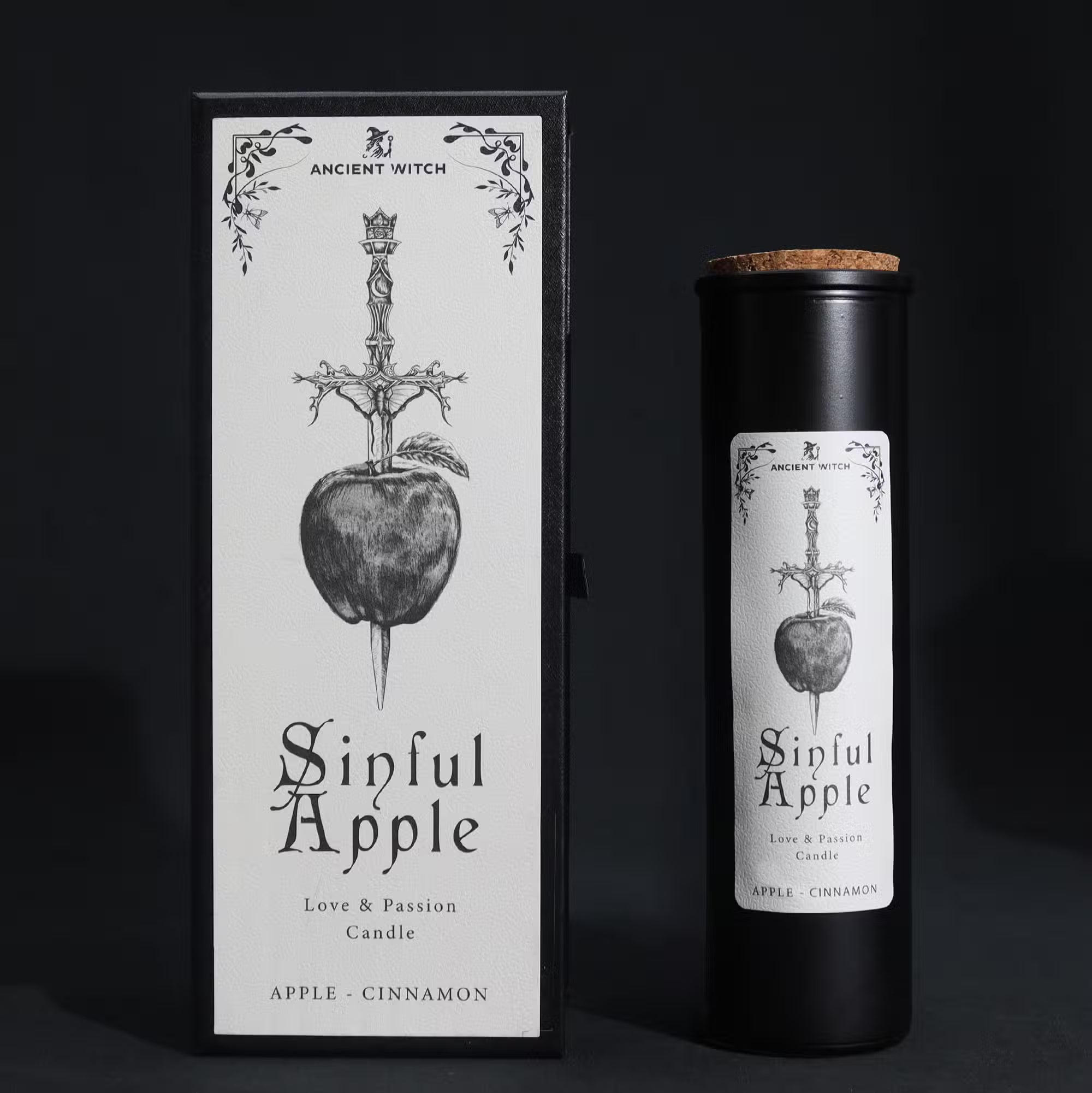 Ancient Witch Ritual Candles - Sinful Apple