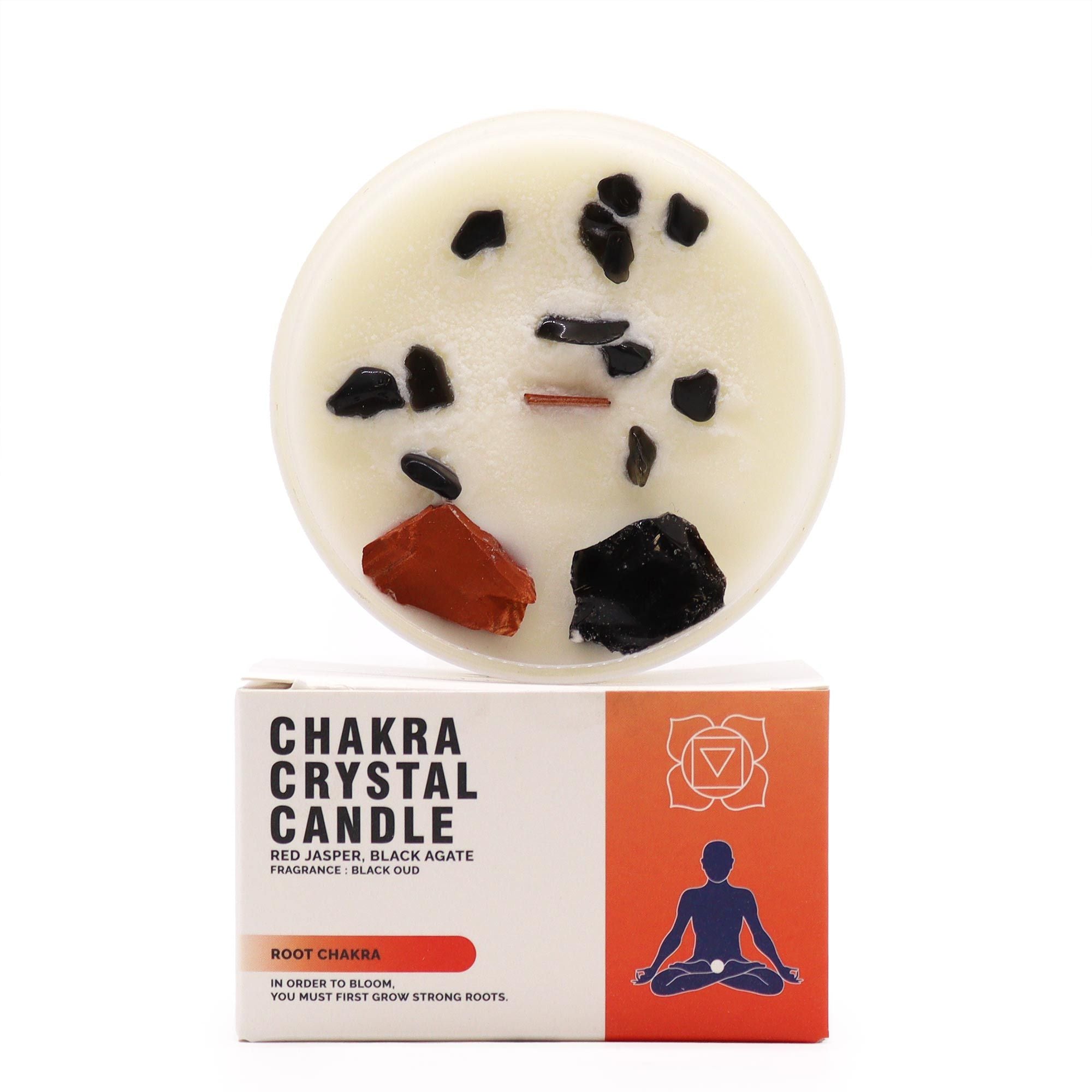 Chakra Crystal Candles - 7 varieties