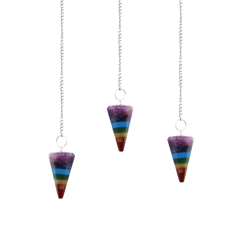 Chakra Style 7 Slice Pendulums