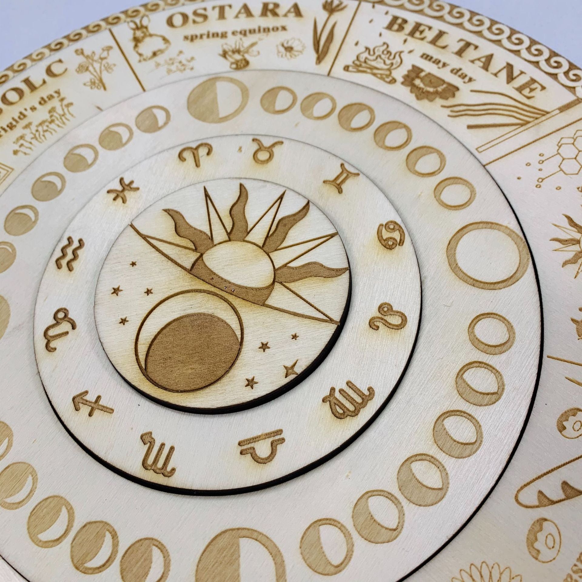 Pagan Wheel Of The Year Calendar